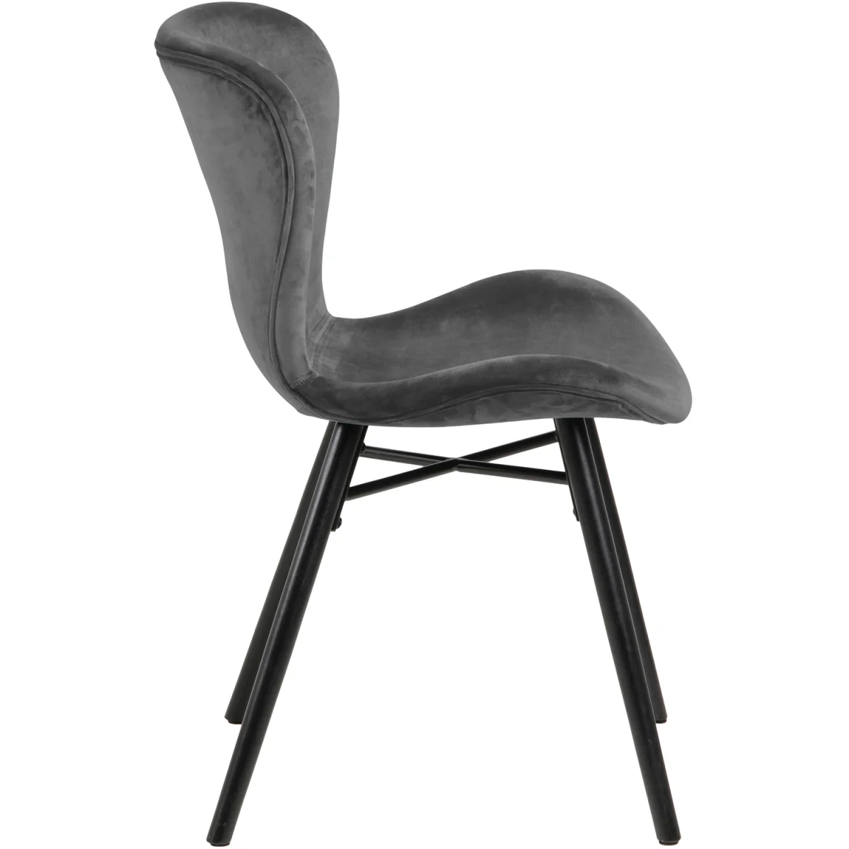 Batilda Dining Chair Set of 2 - Dark Grey – image 2