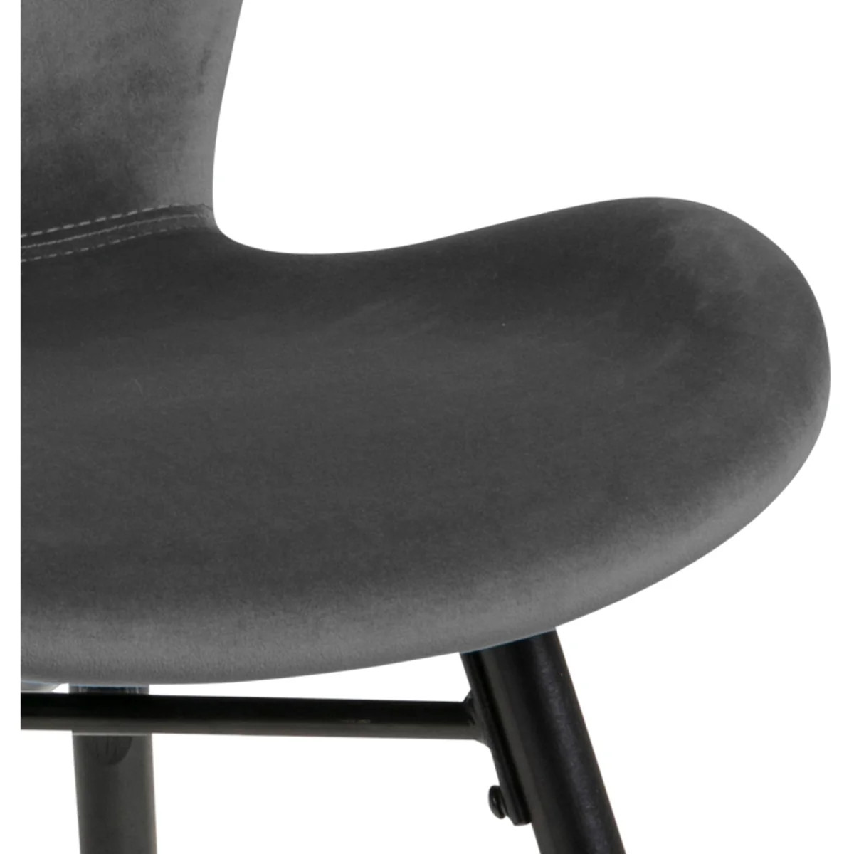 Batilda Dining Chair Set of 2 - Dark Grey – image 4