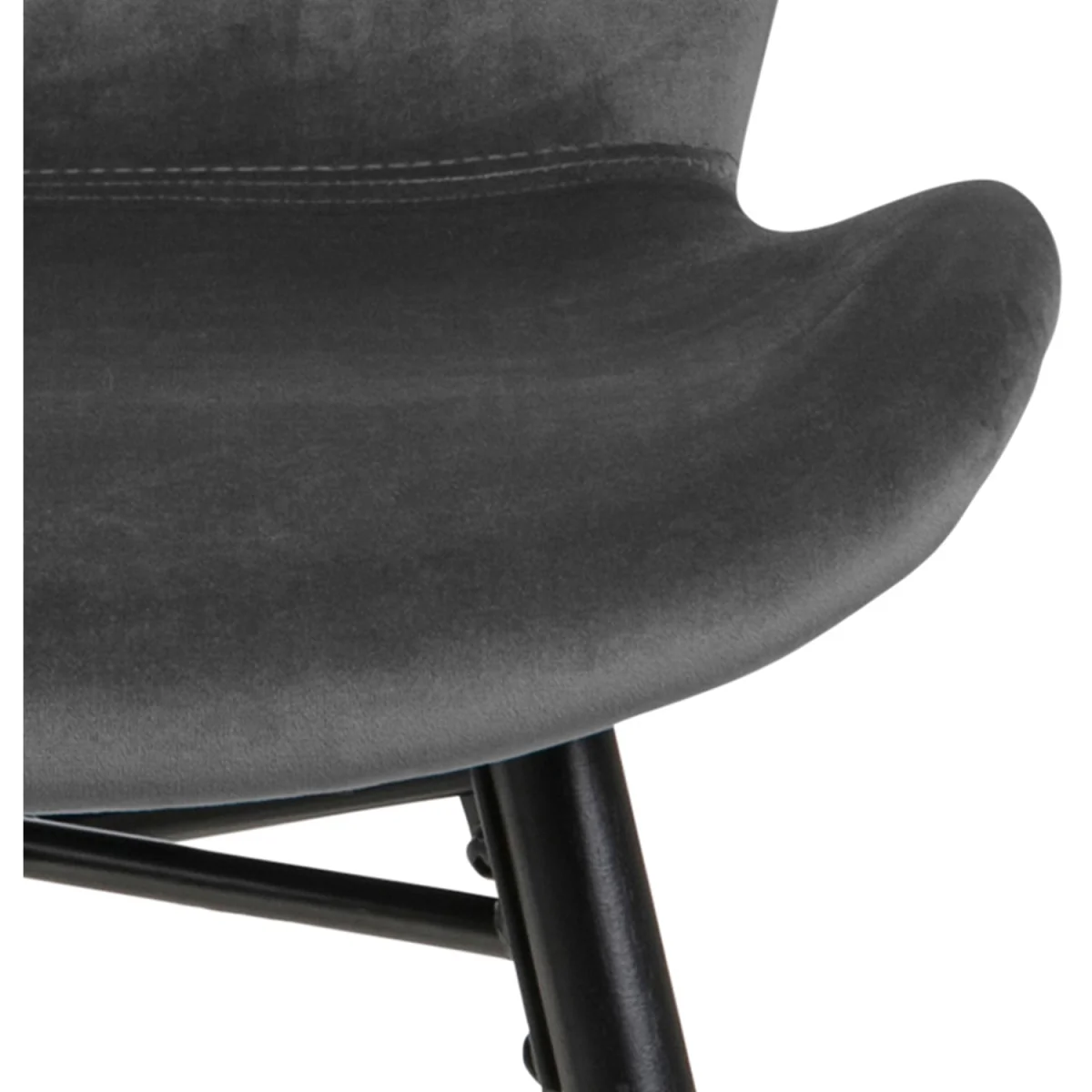 Batilda Dining Chair Set of 2 - Dark Grey – image 5