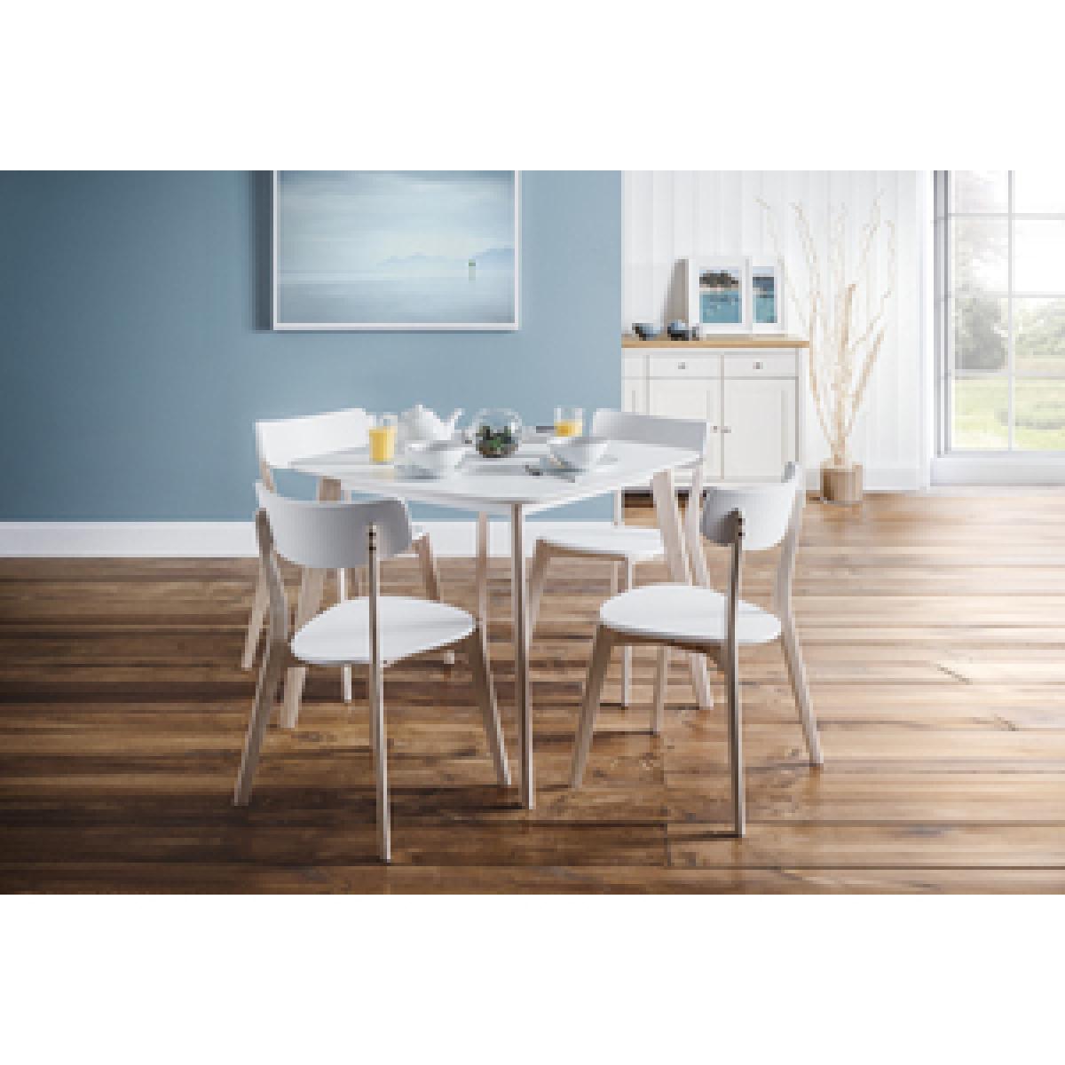 Set Of 2 Casa Chairs - White/Limed Oak – image 2
