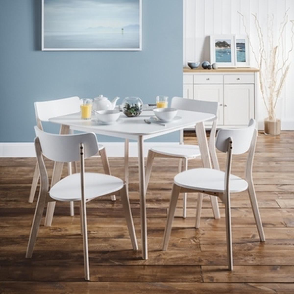 Set Of 2 Casa Chairs - White/Limed Oak – image 3