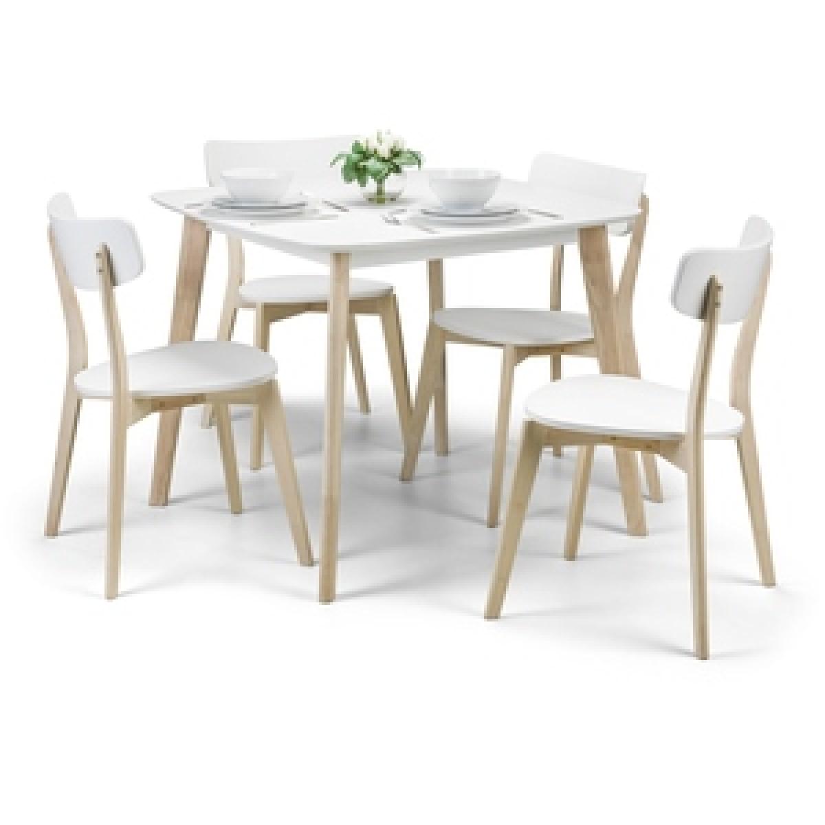Set Of 2 Casa Chairs - White/Limed Oak – image 4