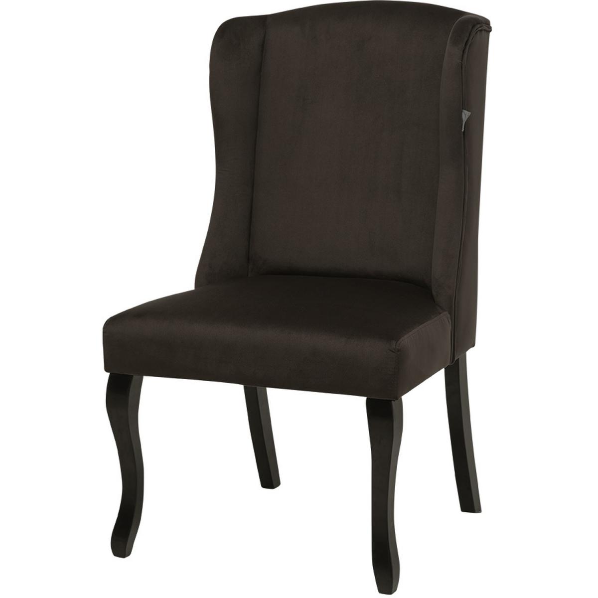 Velvet Dining Chair Set Of 2 - Brown – image 2