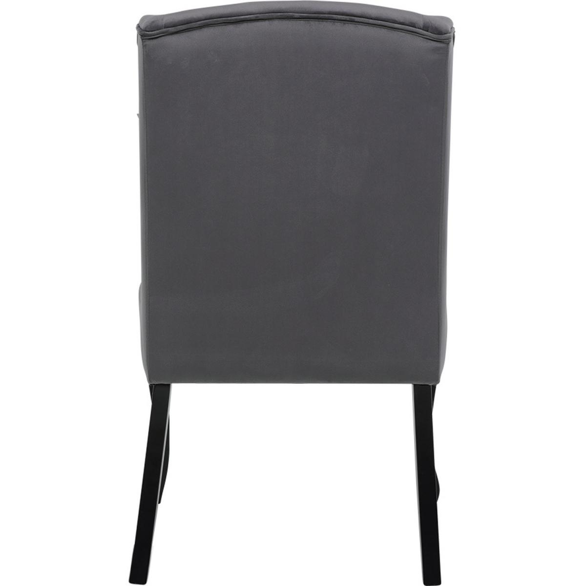 Velvet Dining Chair Set Of 2 - Brown – image 12