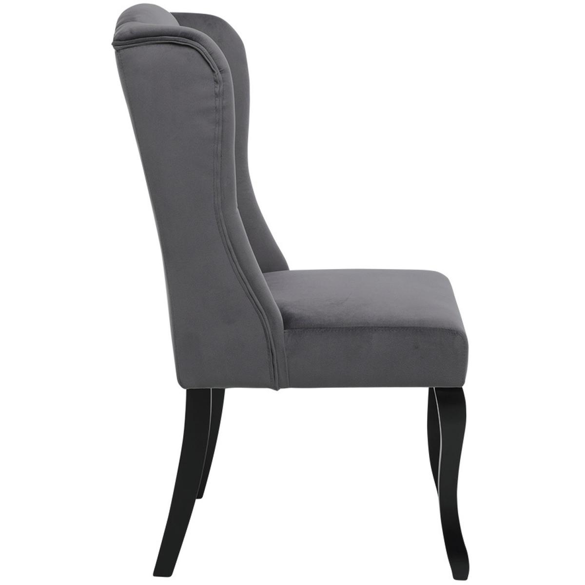 Velvet Dining Chair Set Of 2 - Brown – image 13