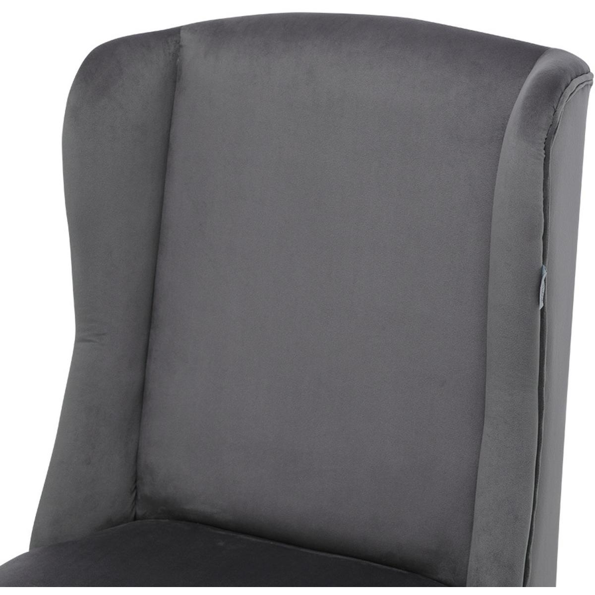 Velvet Dining Chair Set Of 2 - Brown – image 14