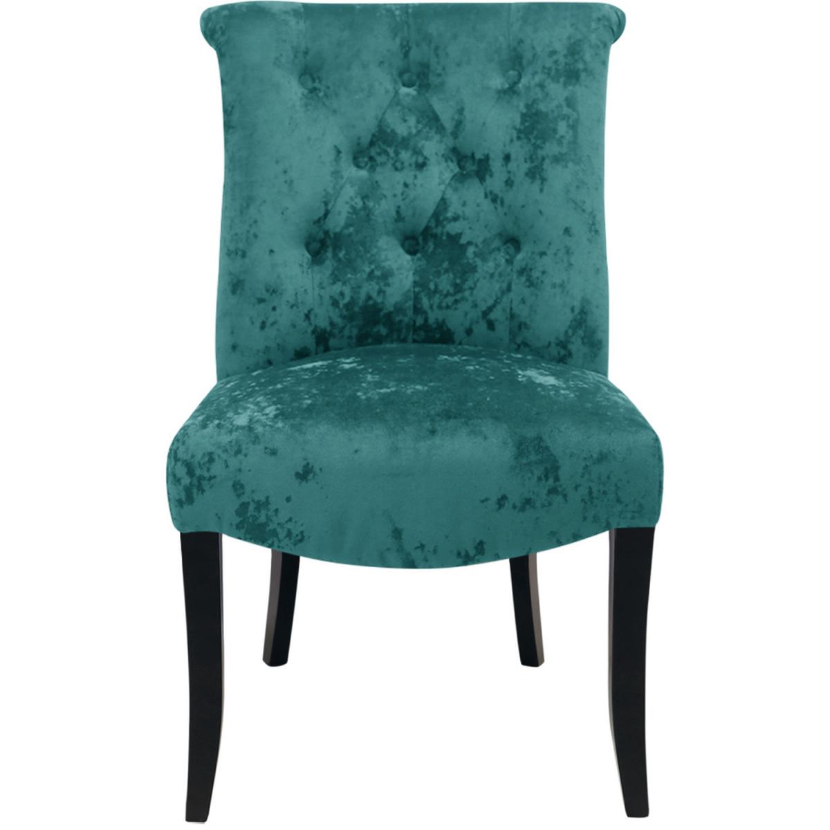 Crushed Velvet Dining Chair Sets of 2 - Green – image 2