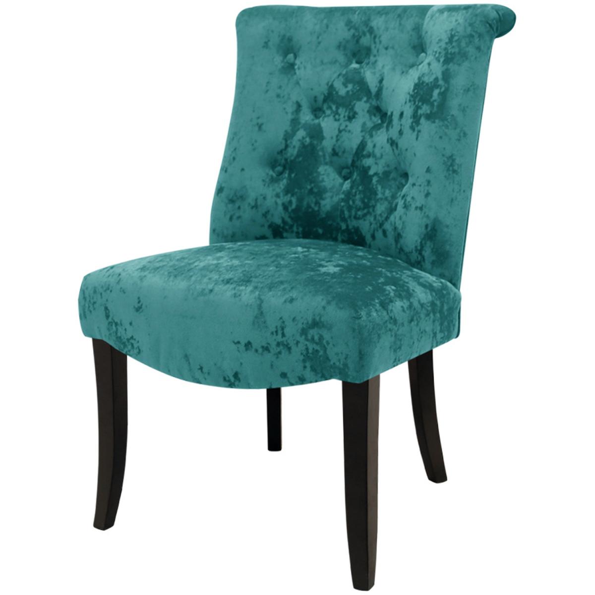 Crushed Velvet Dining Chair Sets of 2 - Green – image 3