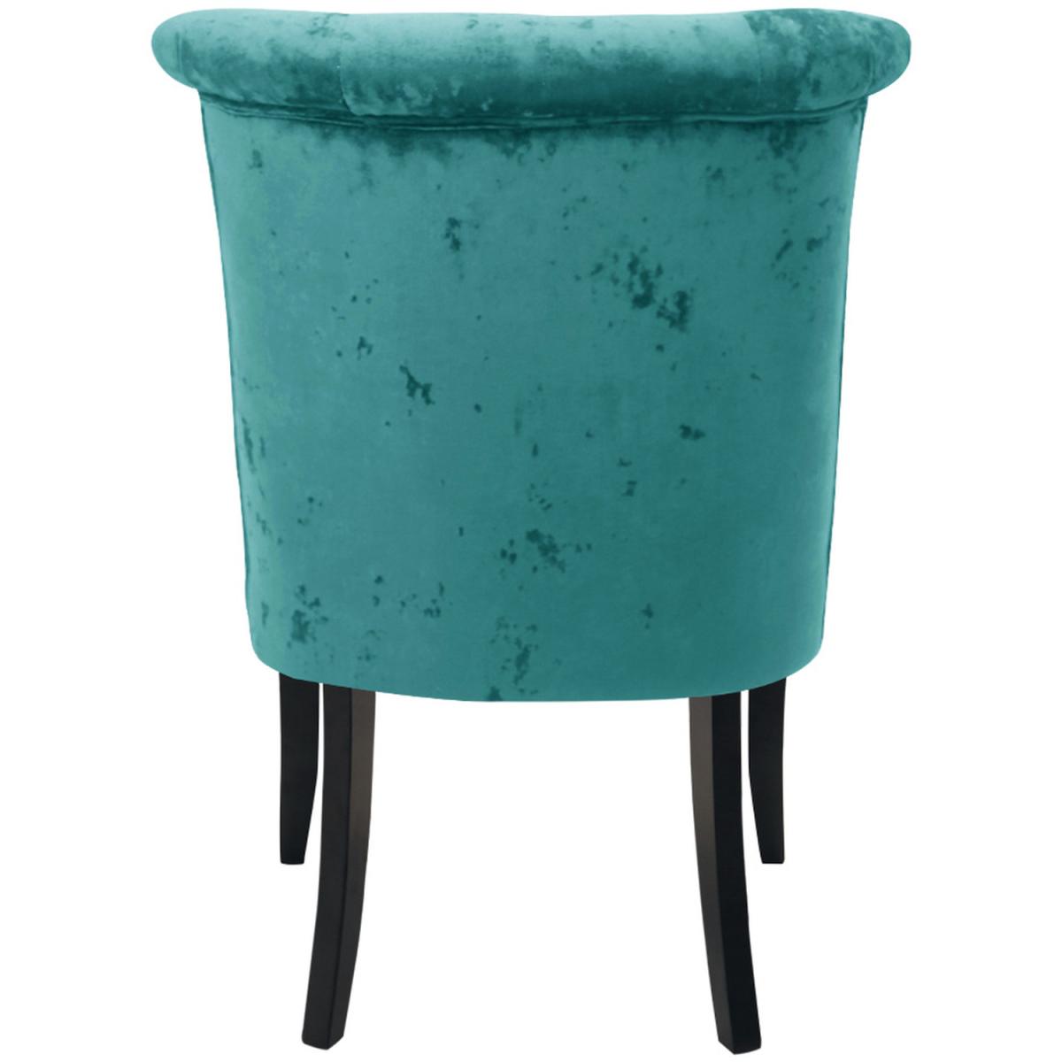 Crushed Velvet Dining Chair Sets of 2 - Green – image 5