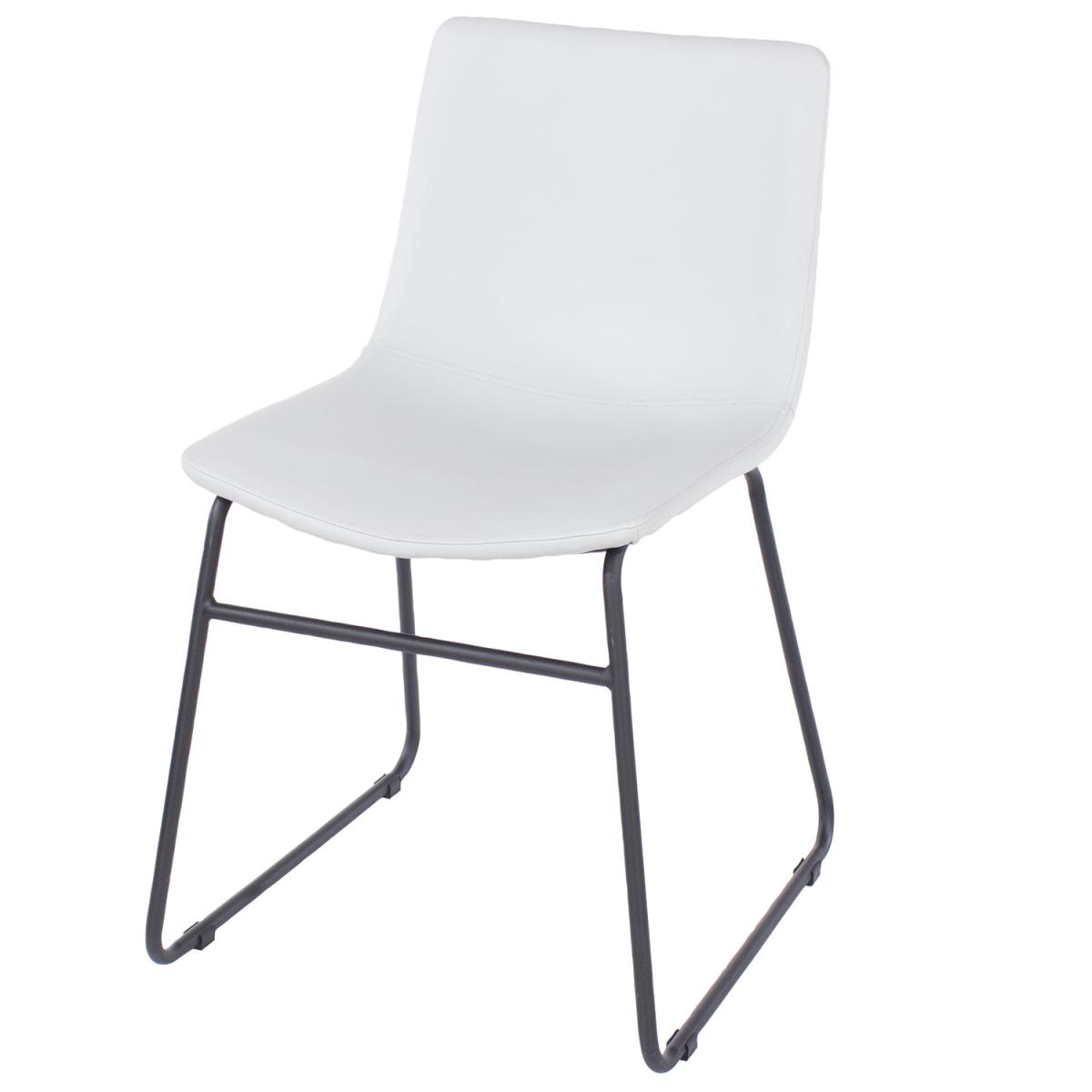 Set Of 2 Aspen Dining Chairs With Metal Legs - Grey – image 2