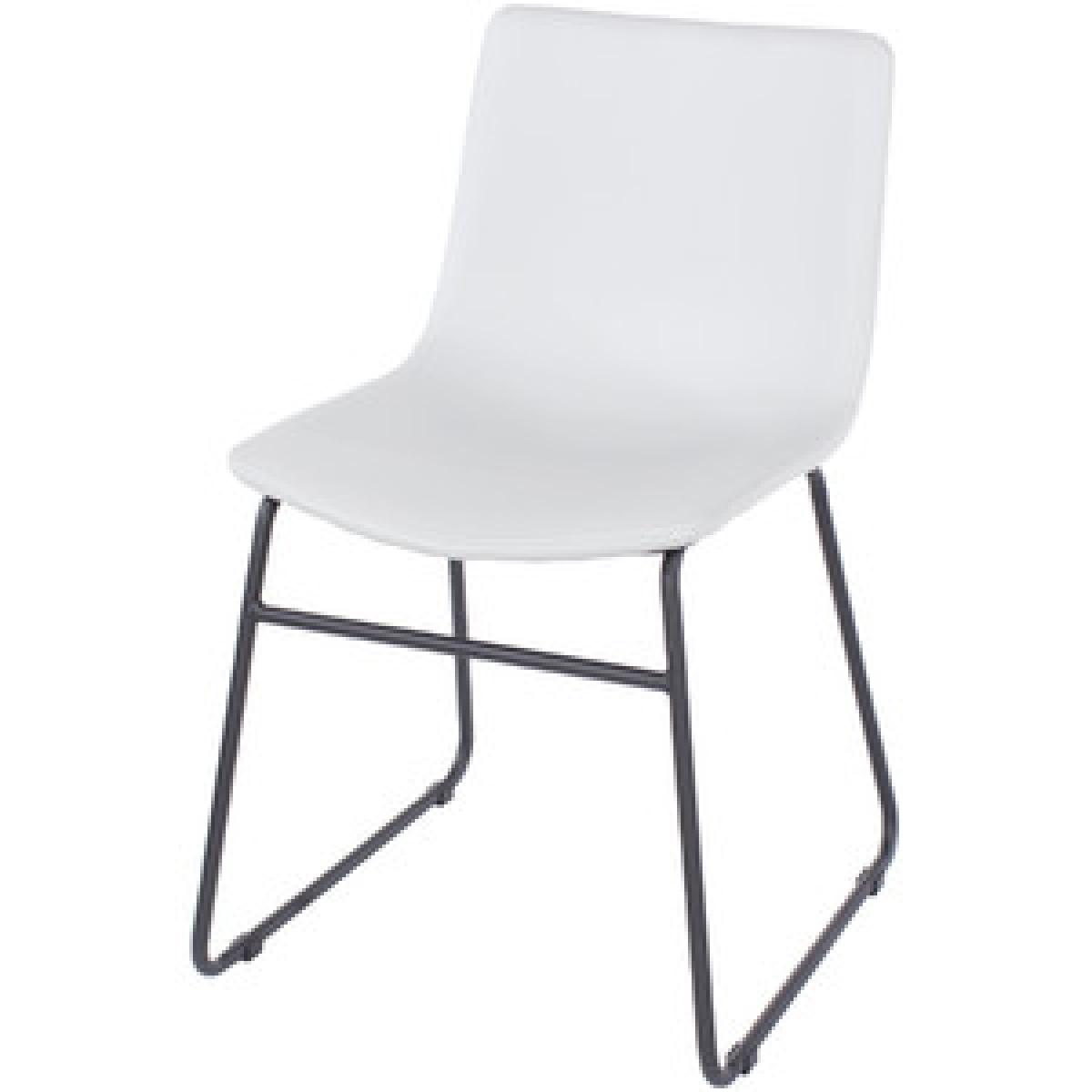 Set Of 2 Aspen Dining Chairs With Metal Legs - Grey – image 3