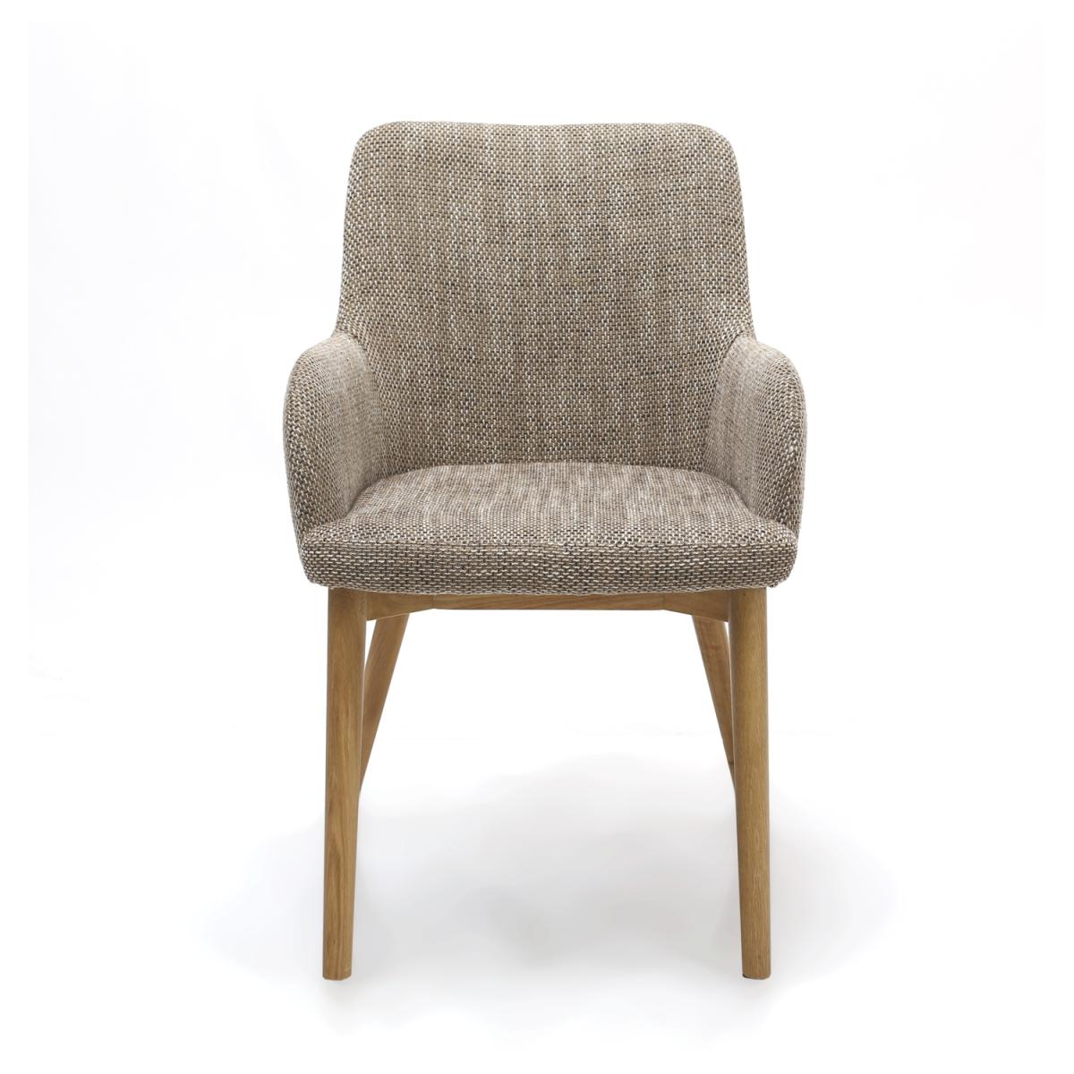 Pair Of Sidcup Dining Chairs - Blue Striped – image 12