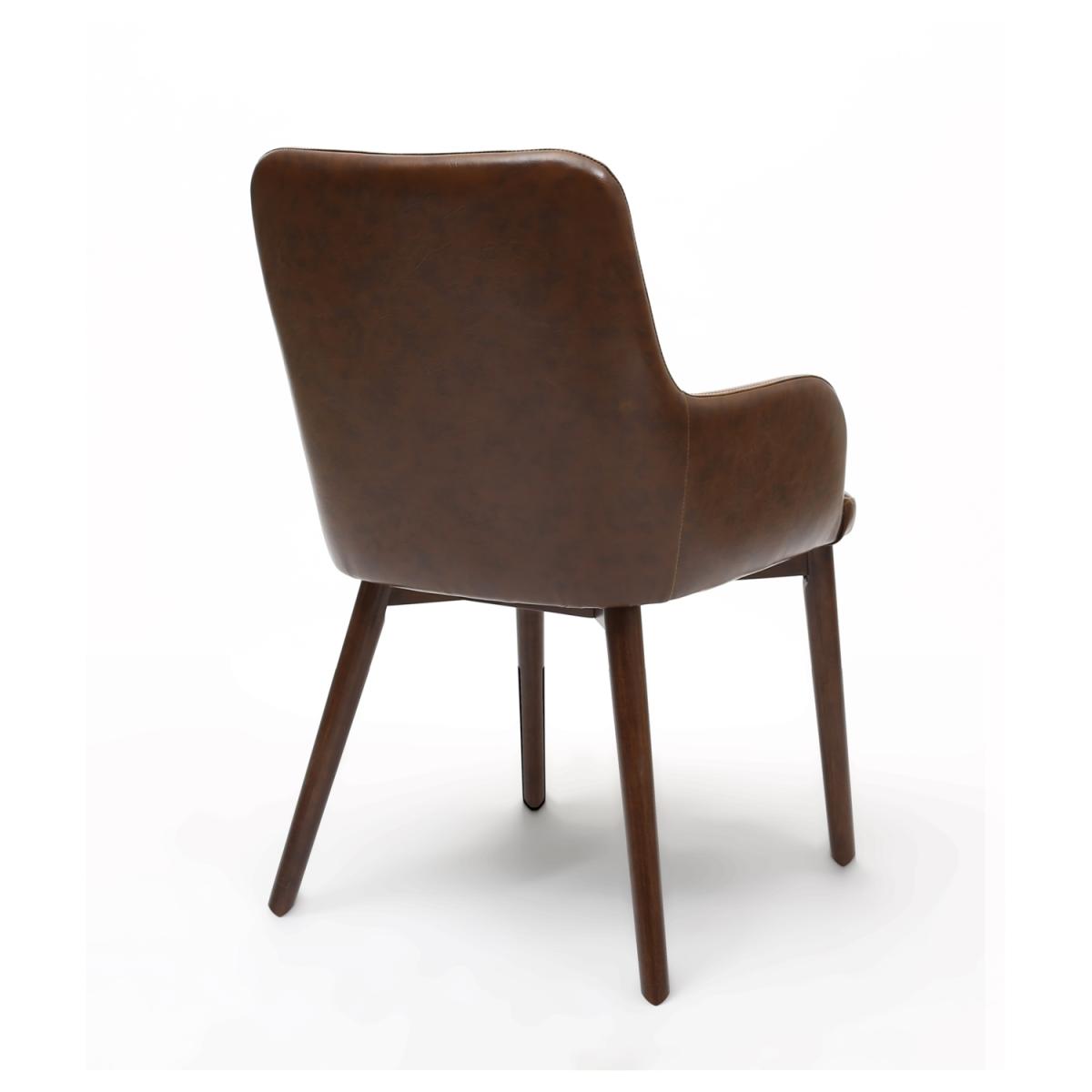 Pair Of Sidcup Dining Chairs - Blue Striped – image 16