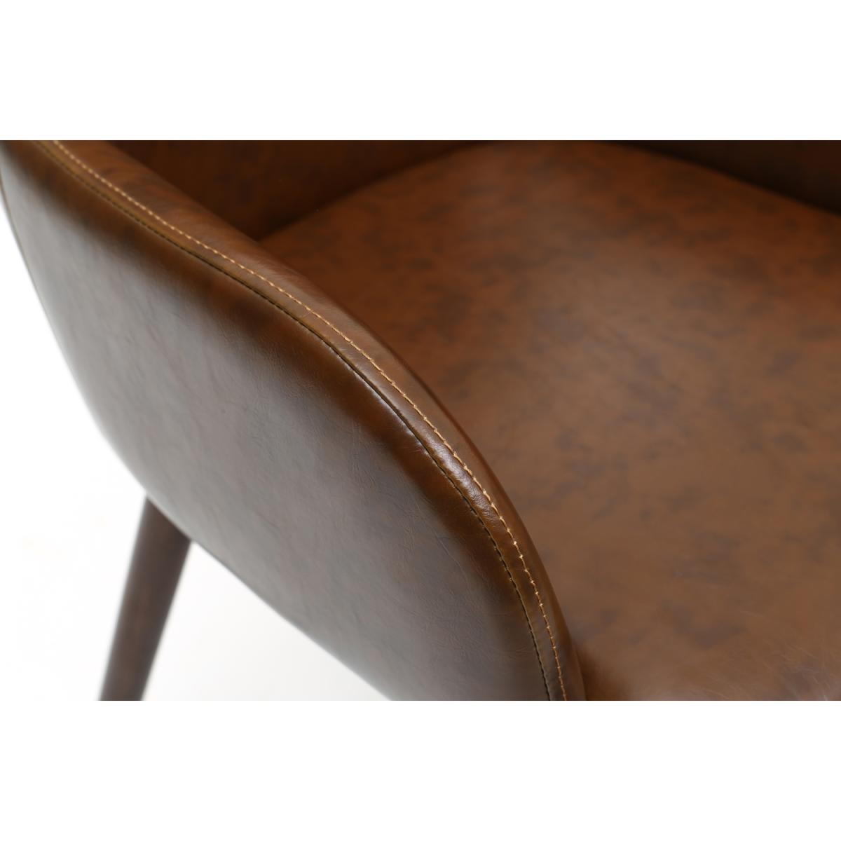 Pair Of Sidcup Dining Chairs - Blue Striped – image 17
