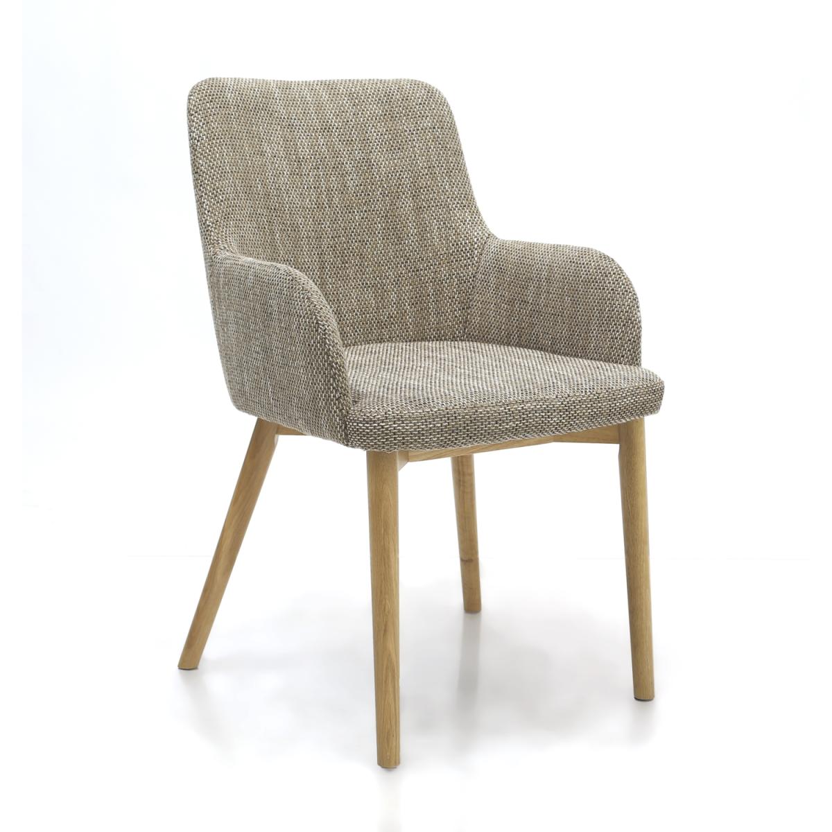 Pair Of Sidcup Dining Chairs - Blue Striped – image 10