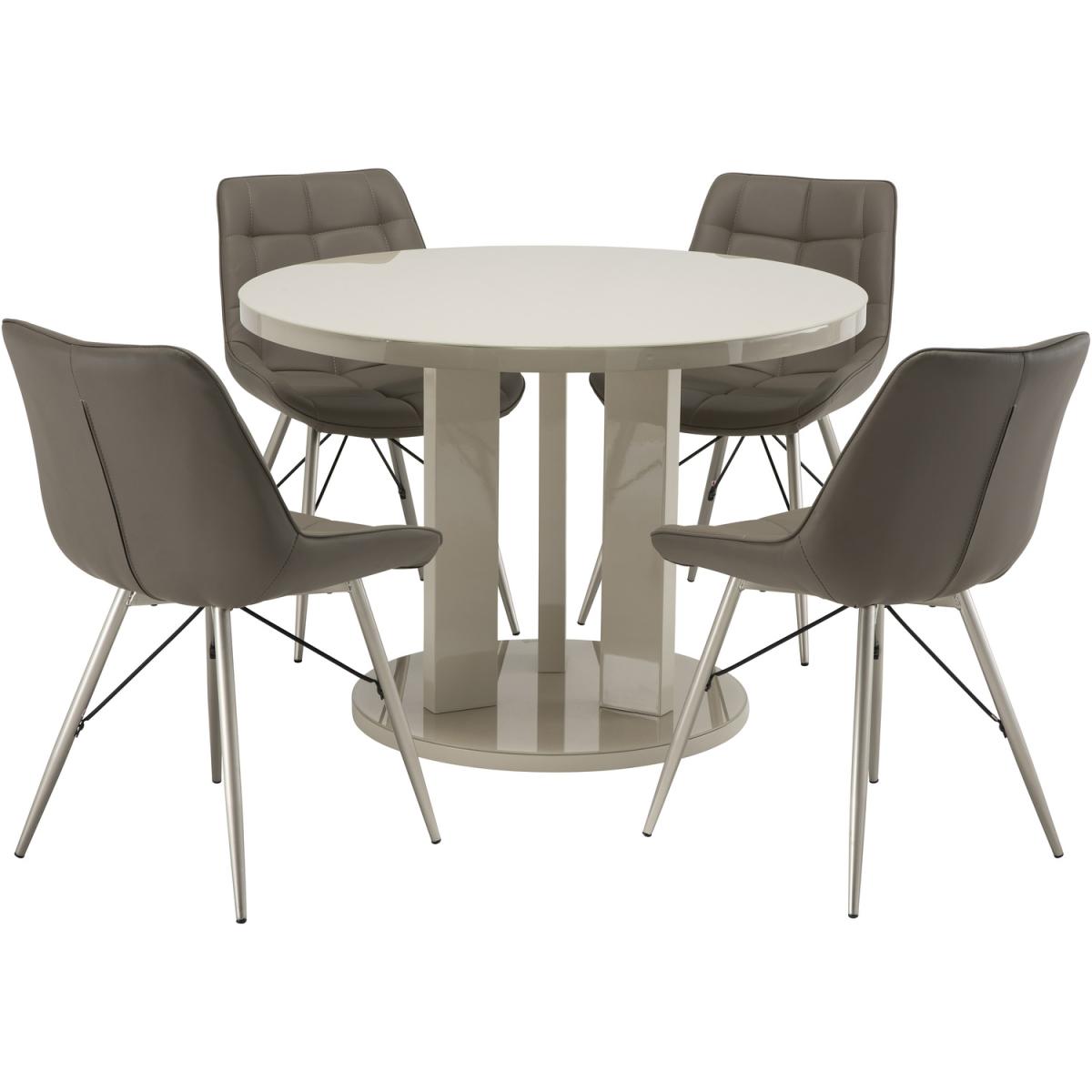 Taupe Nova Dining Chair - Neutral – image 4