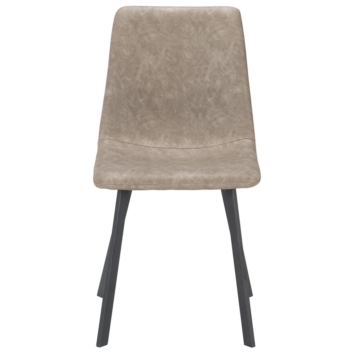Pair of Ezra Dining Chairs - Brown – image 4