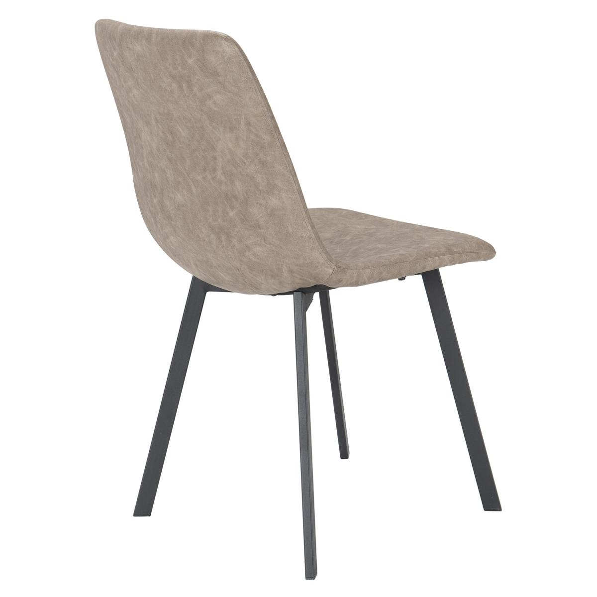 Pair of Ezra Dining Chairs - Brown – image 5