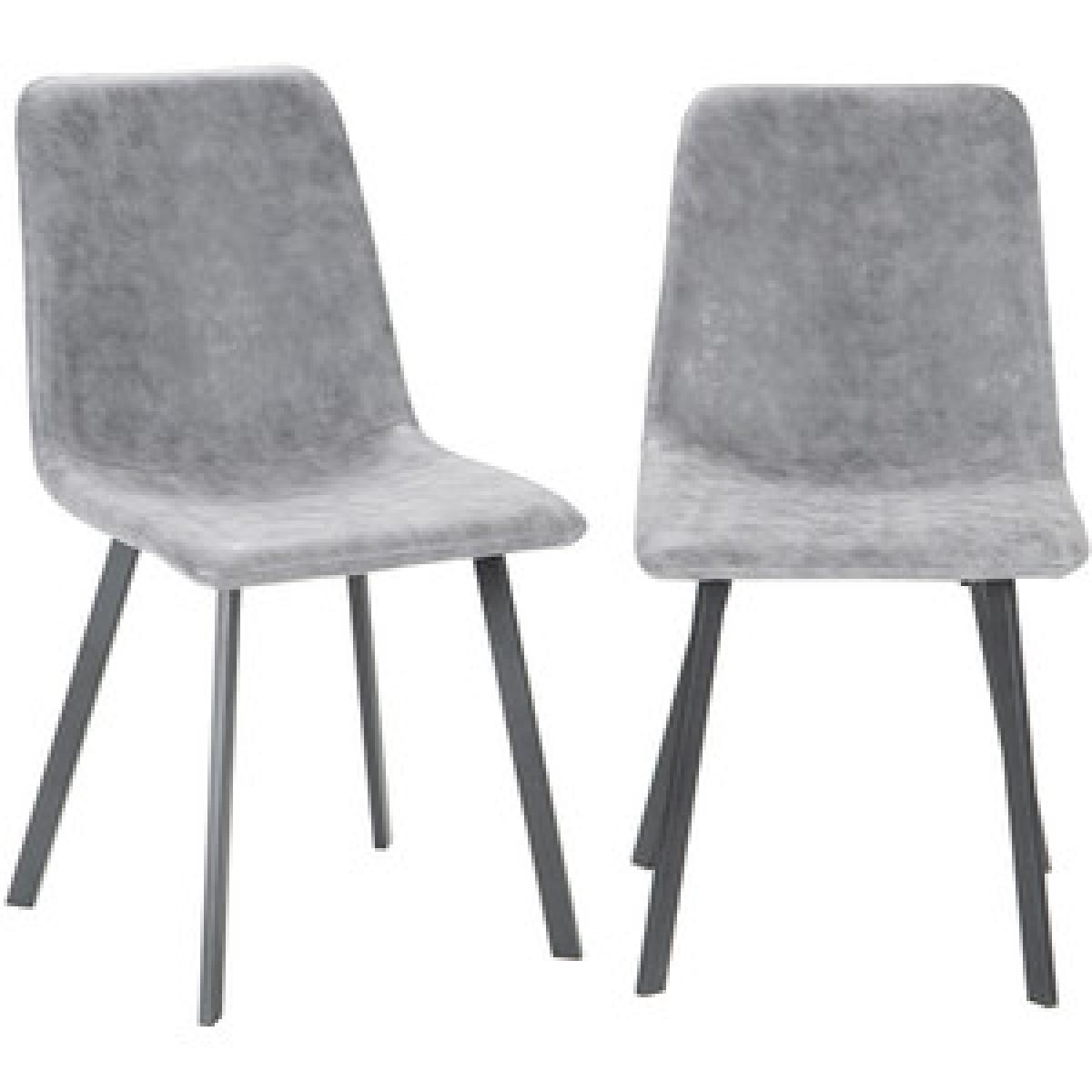 Pair of Ezra Dining Chairs - Brown – image 10