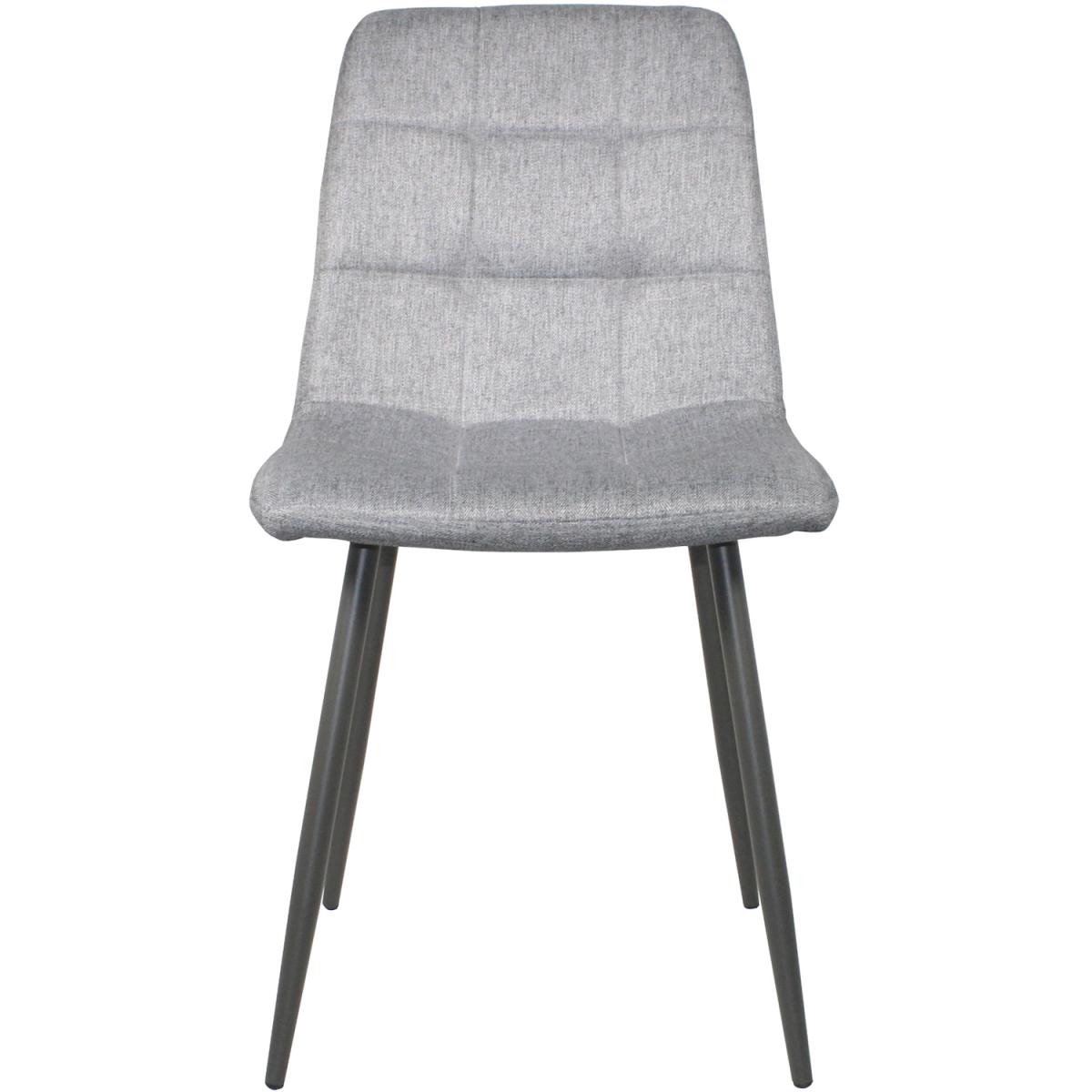 Set of 2 Orbit Dining Chairs - Light Grey – image 2