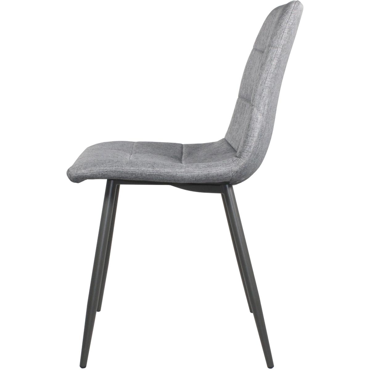 Set of 2 Orbit Dining Chairs - Light Grey – image 4