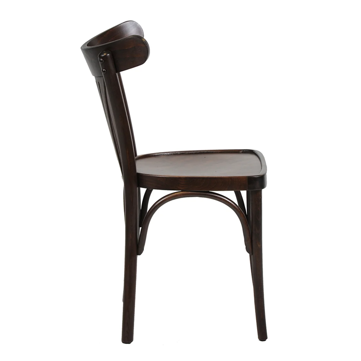 Pair of Bentwood Fan Back Dining Chairs - Wenge – image 4