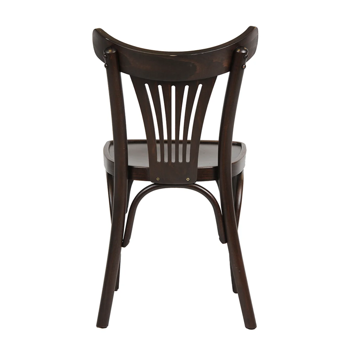 Pair of Bentwood Fan Back Dining Chairs - Wenge – image 5