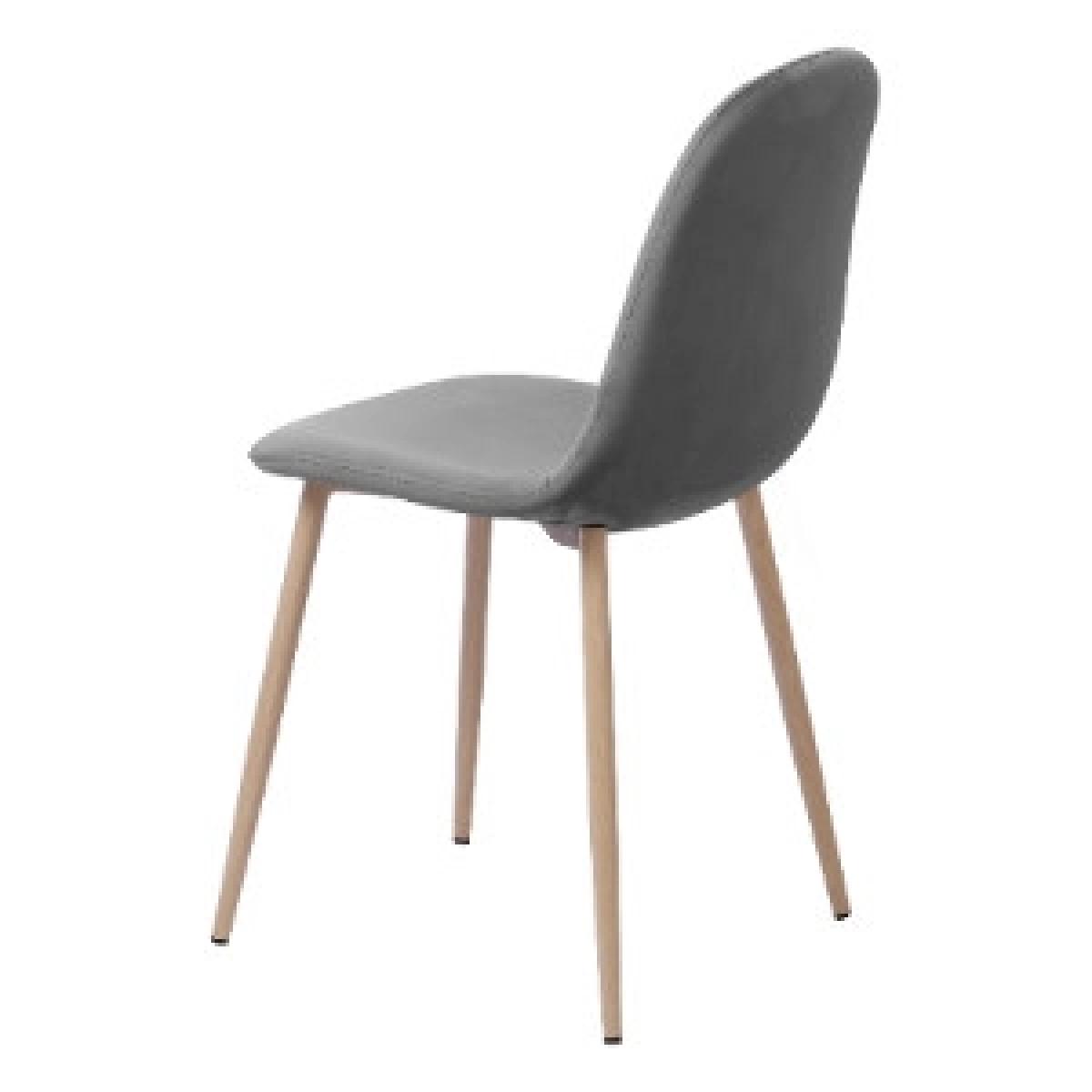Pair of Velvet Molly Chairs - Blush – image 8