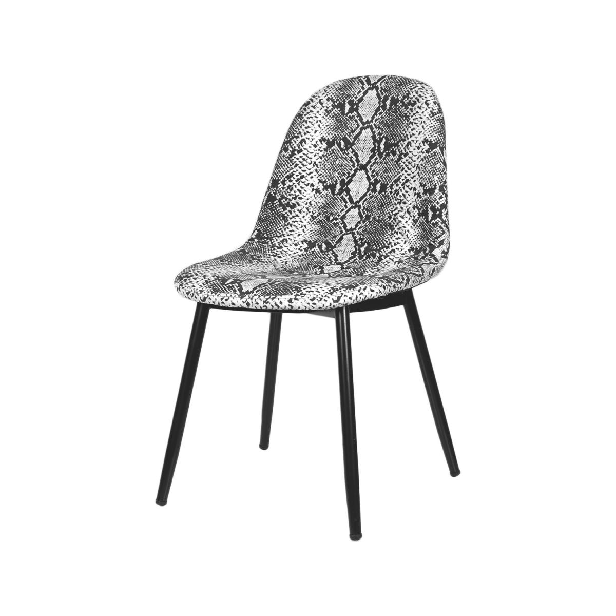 Snake Print Dining Chair – image 2