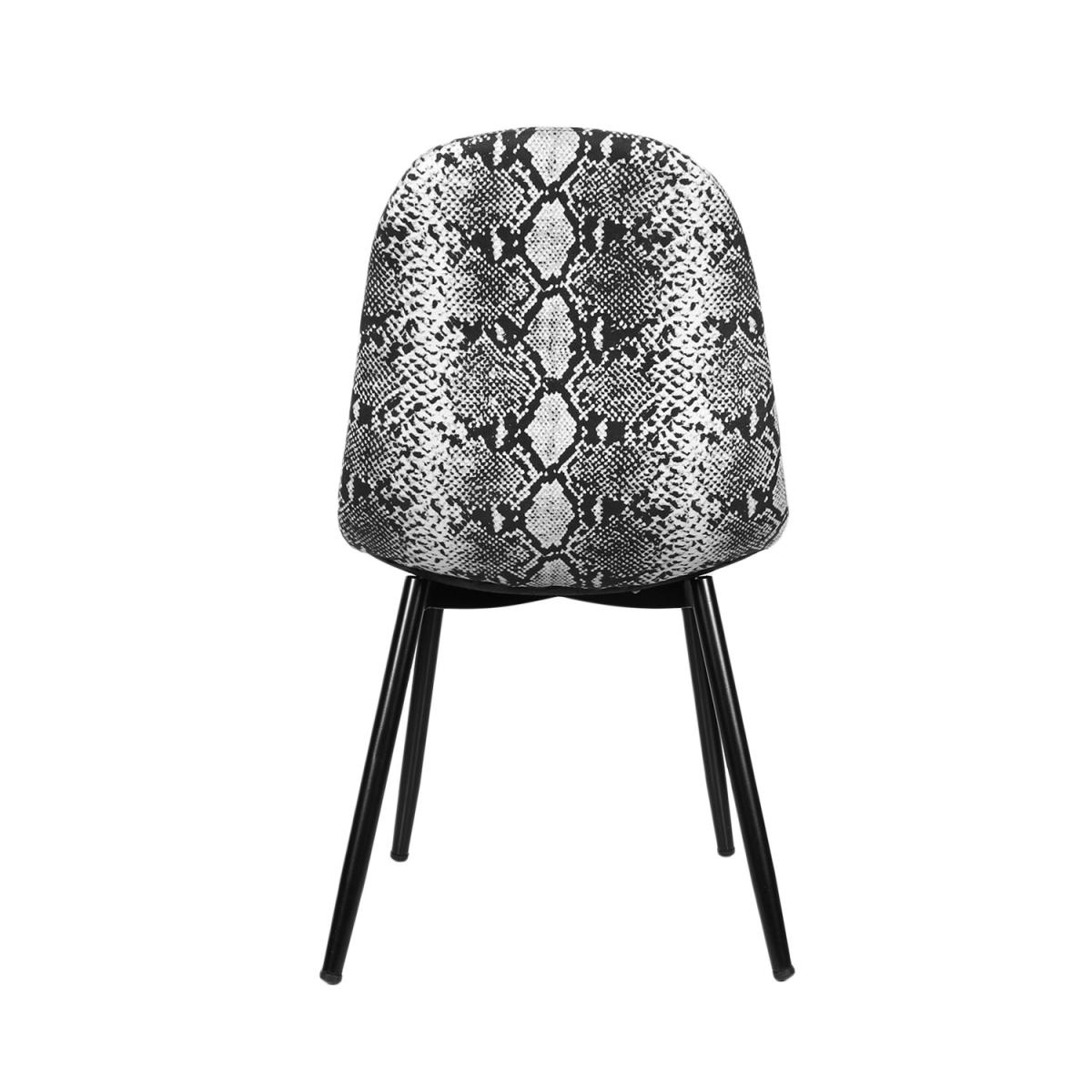 Snake Print Dining Chair – image 4
