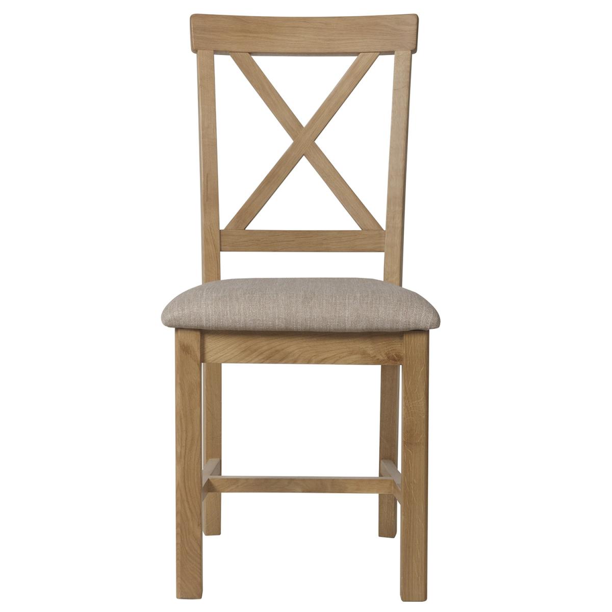 Pair of Cambridge Oak Chairs - Rustic Oak – image 3