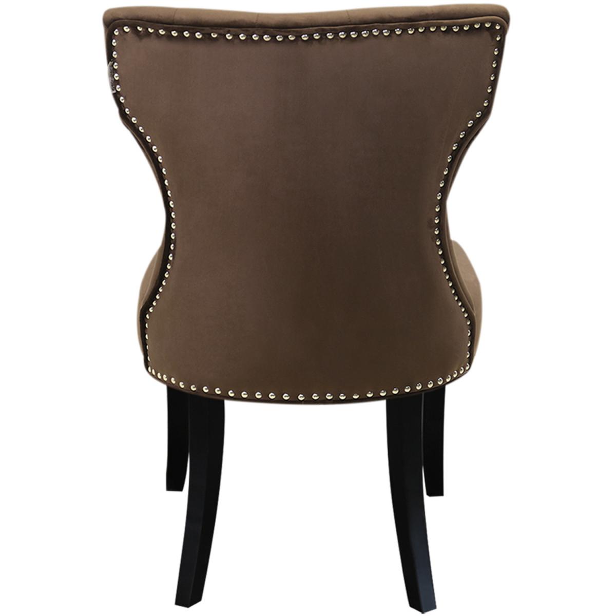 Velvet Dining Room Chairs Set - Pink – image 18