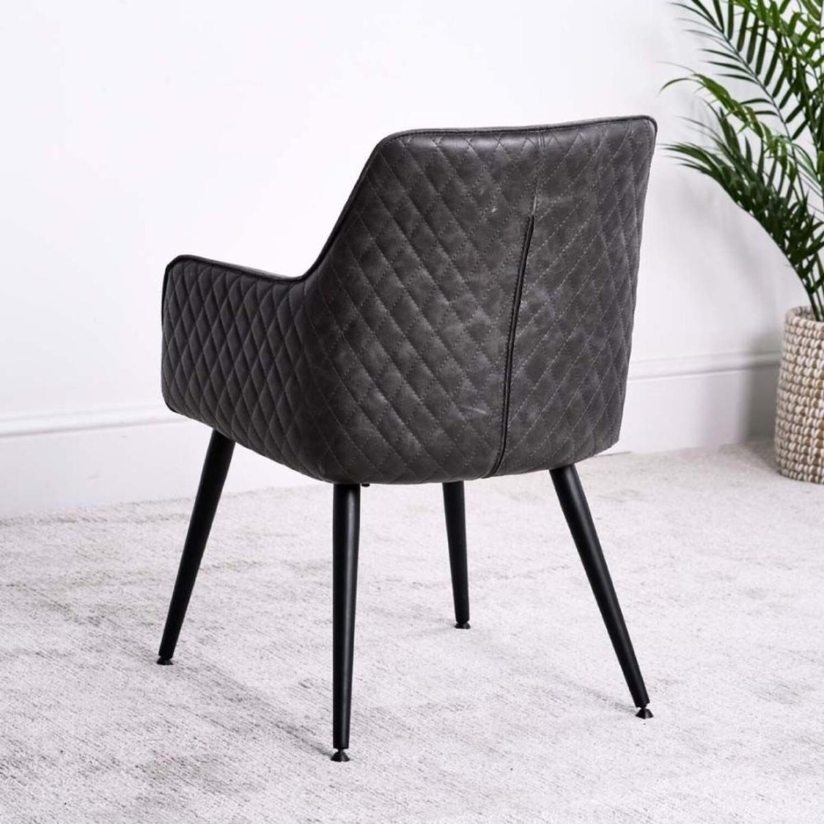 Barnes Dining Chair - Grey – image 2