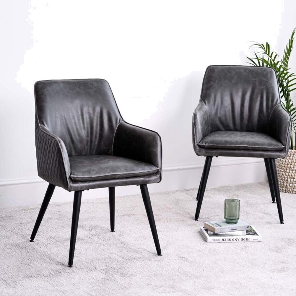 Barnes Dining Chair - Grey – image 1