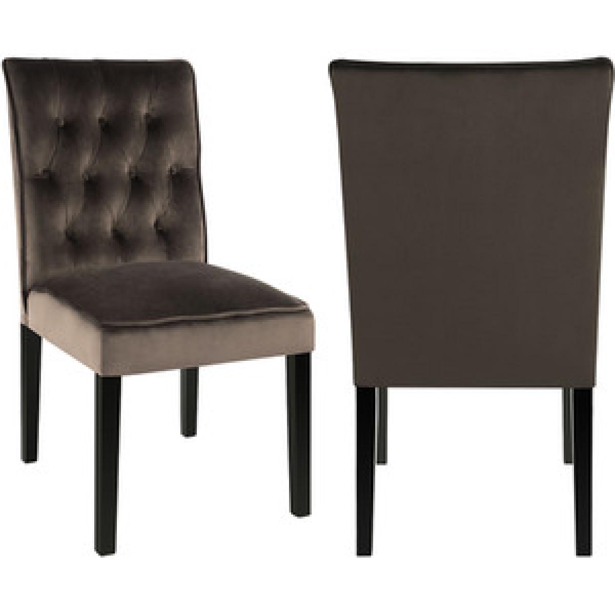 Velvet Side Chair Set Of 2 - Pink – image 9