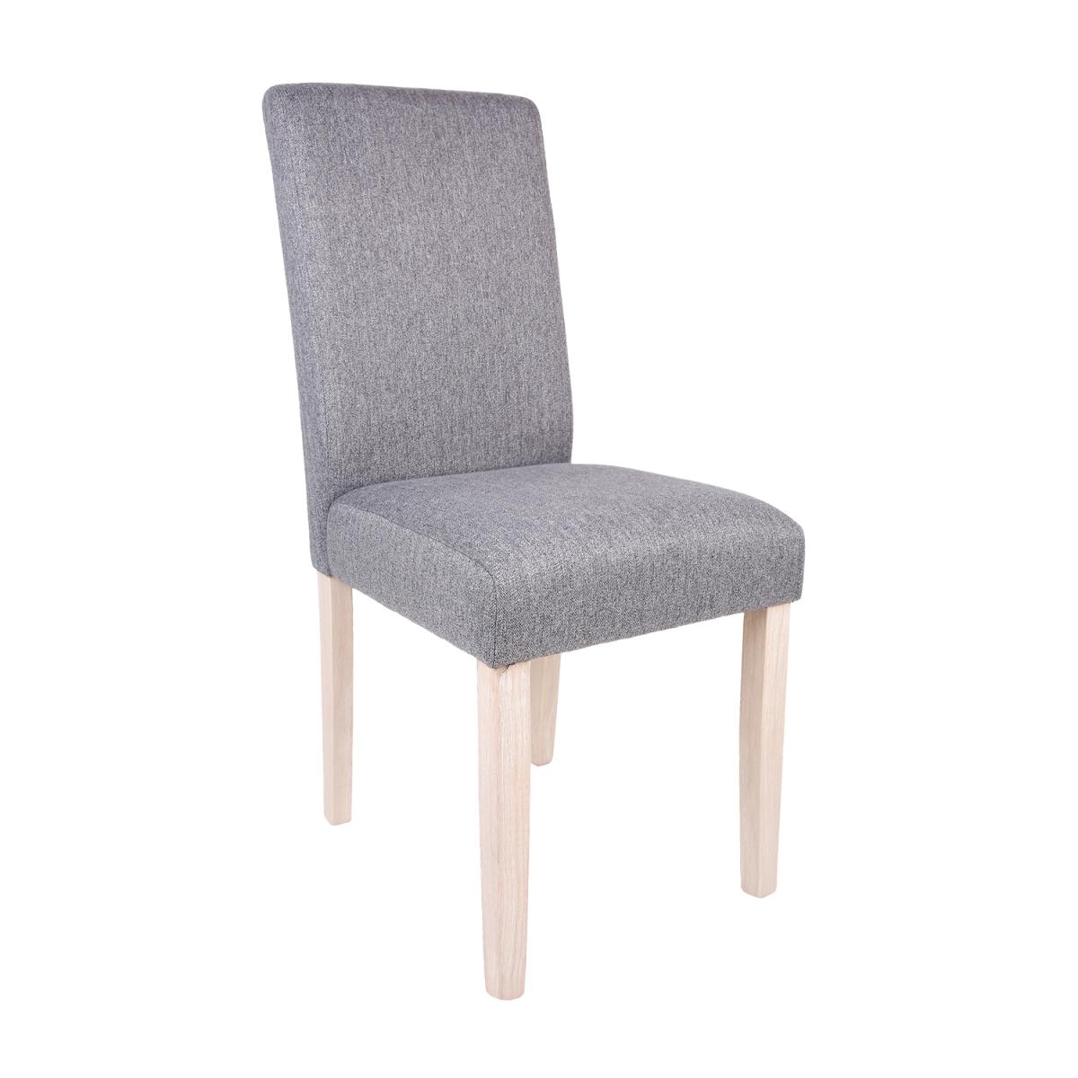 Pair of Dune Grey Herringbone Chairs - Herringbone / Sonoma-style – image 2