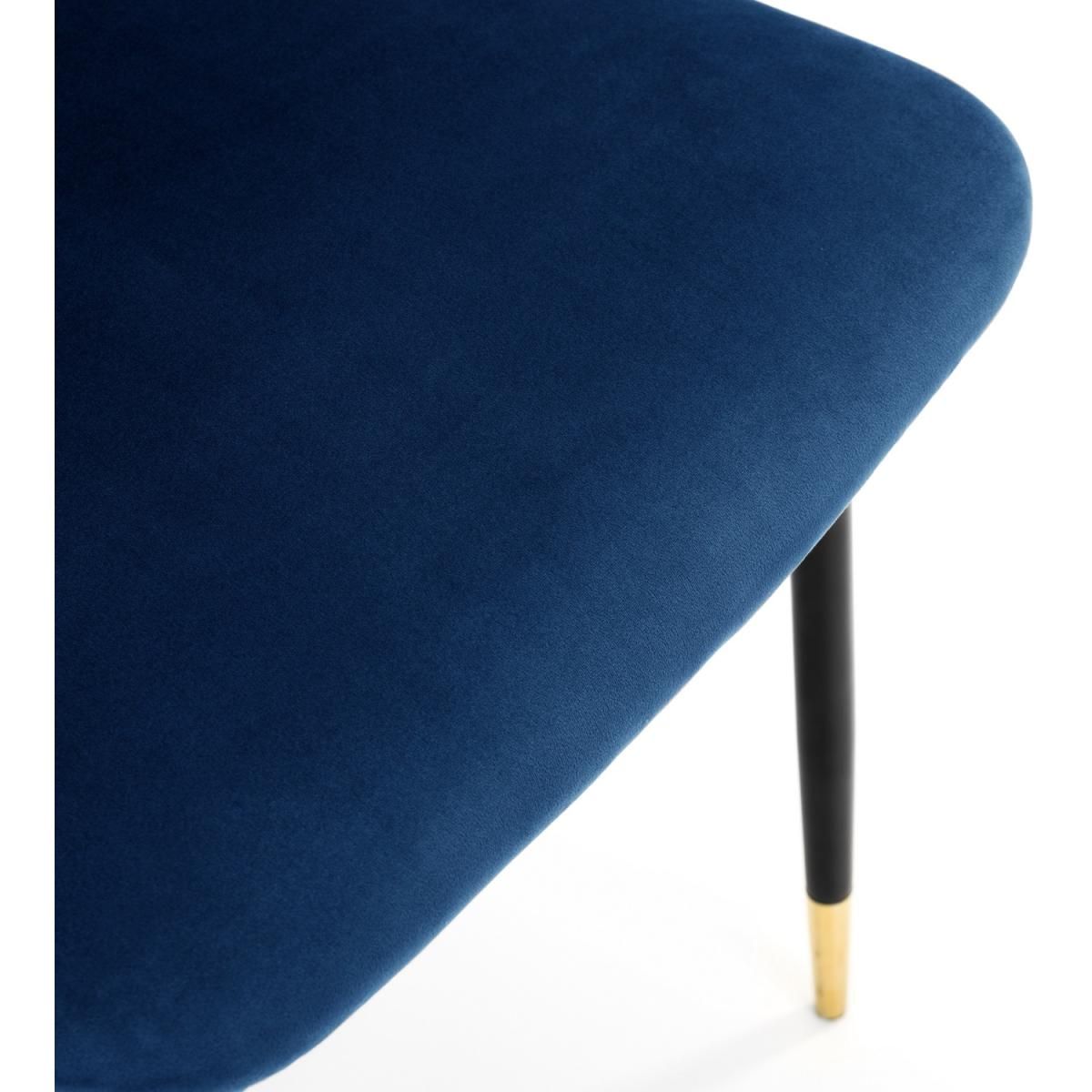 Set Of 2 Delaunay Dining Chairs - Blue - Blue – image 4