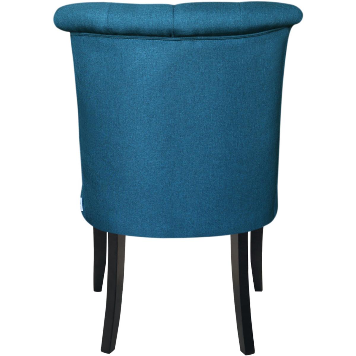 Blue Linen Dining Chair Sets of 2 - Blue – image 4