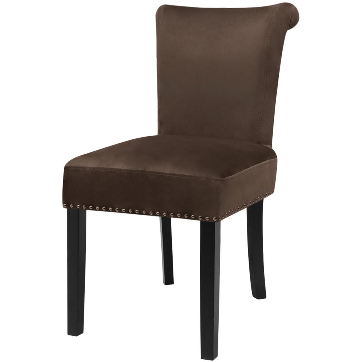 Velvet Comfy Dining Chairs Set - Grey – image 12