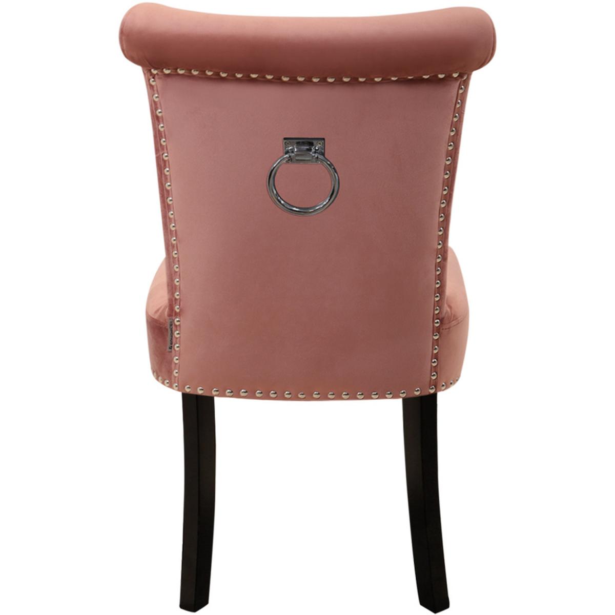 Velvet Comfy Dining Chairs Set - Grey – image 20