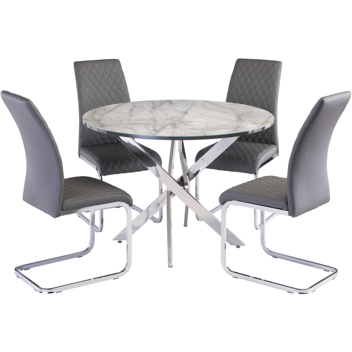 Grey Tokyo Dining Chair - Grey – image 4