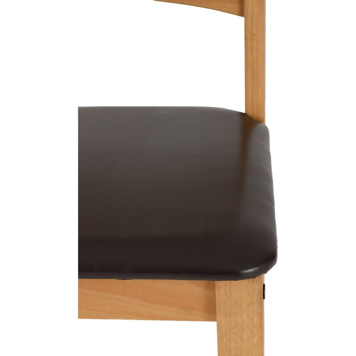 Corona Dining Chair - Dark Brown – image 3
