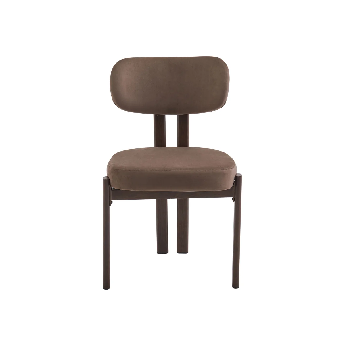 Pair of Kendall Dining Chairs - Brown – image 1