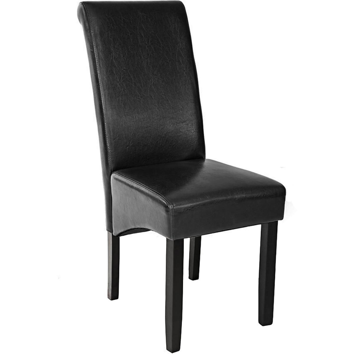 Dining Chairs With Ergonomic Seat Shape - Black – image 3
