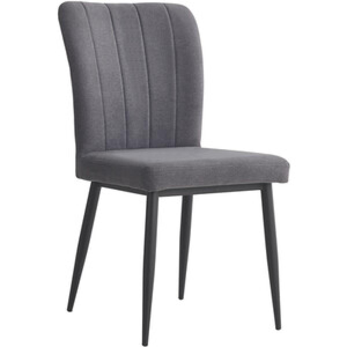 Pair of Seaton Dining Chairs - Grey – image 3