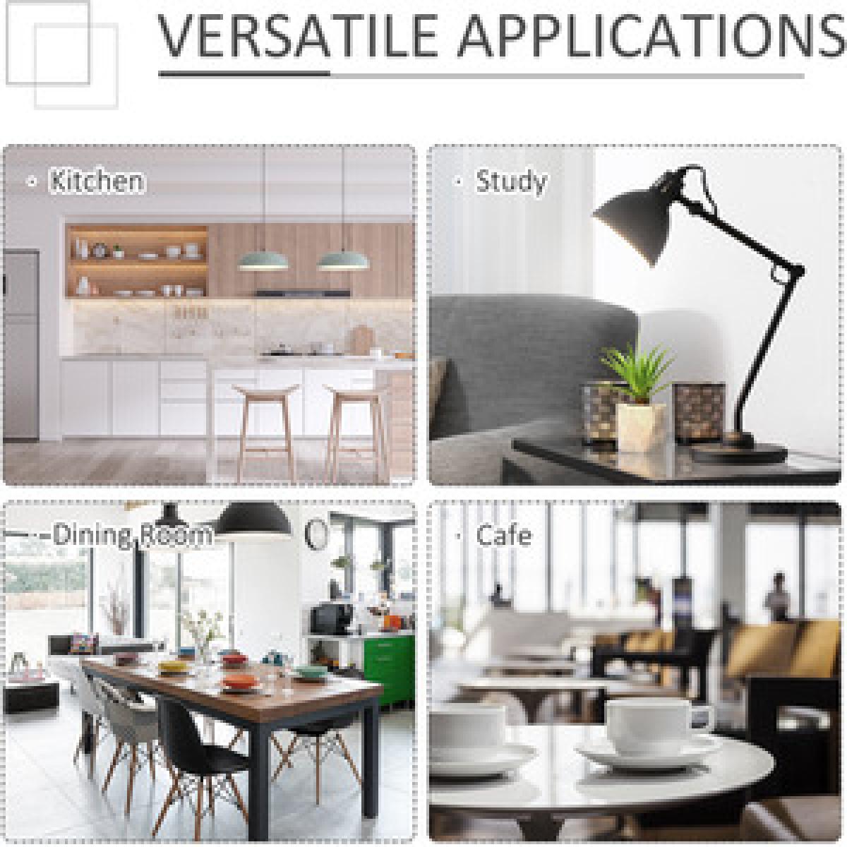 Dining Chairs with Metal Legs, Set of 2 - Grey – image 12