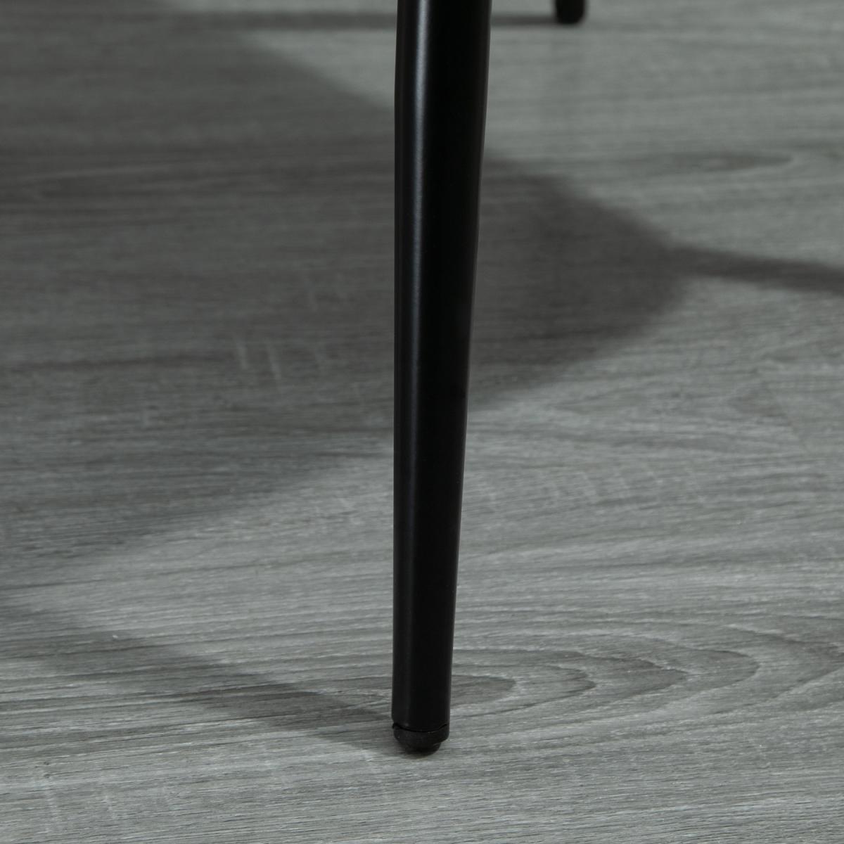 Dining Chairs with Metal Legs, Set of 2 - Grey – image 10