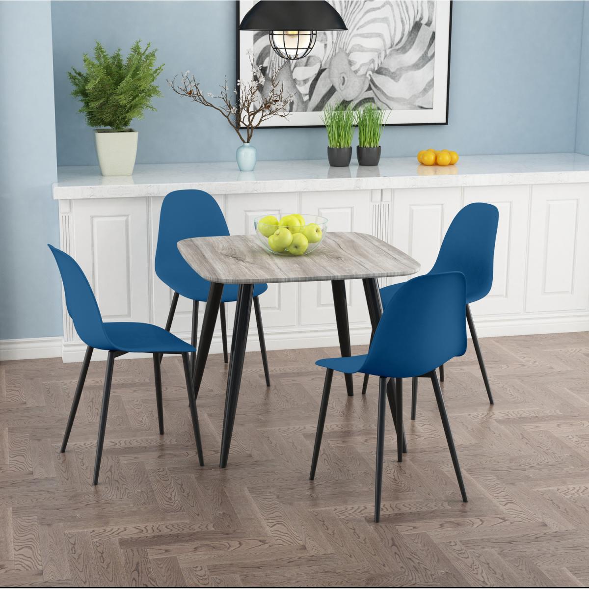 Curve plastic chairs (Pair)  - White – image 5