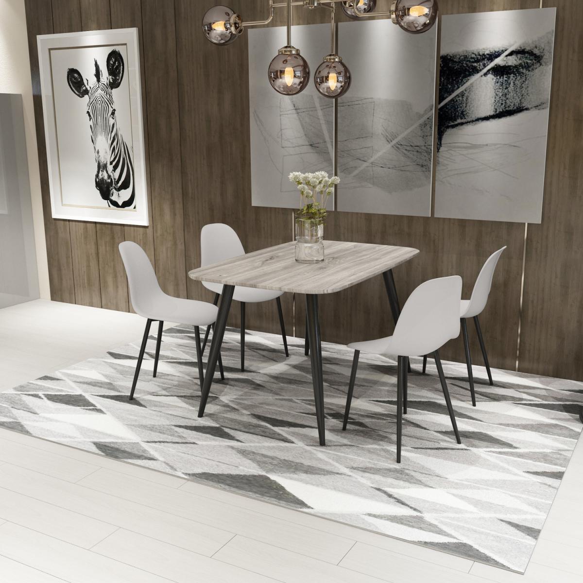 Curve plastic chairs (Pair)  - White – image 9