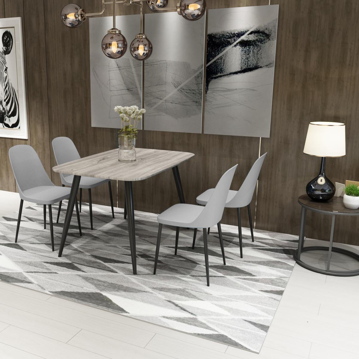 Curve plastic chairs (Pair)  - White – image 10